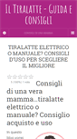 Mobile Screenshot of iltiralatte.com